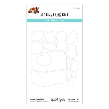 Spellbinders Die "Wagon Full of Fall Etched" Stanzschablone