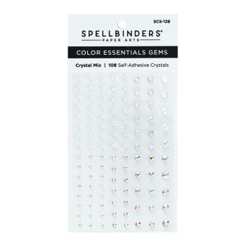 Spellbinders "Crystal Mix Color" Essentials Gems - Schmucksteine