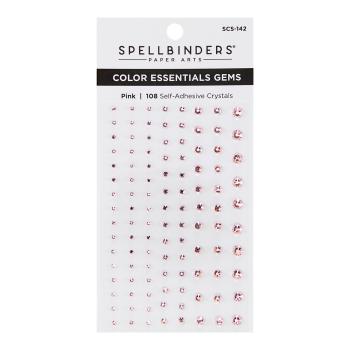 Spellbinders "Pink Mix Color" Essentials Gems - Schmucksteine