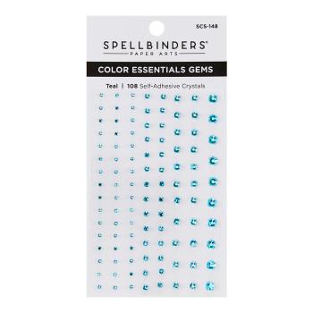 Spellbinders  "Teal Mix Color" Essentials Gems - Schmucksteine