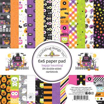 Doodlebug Design "Happy Haunting" 6" Paper Pack  - Designpapier 