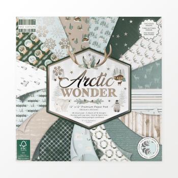 First Edition Scrapbook Album "Artic Wonder 12x12 Inch Paper Pad" 12"x12"