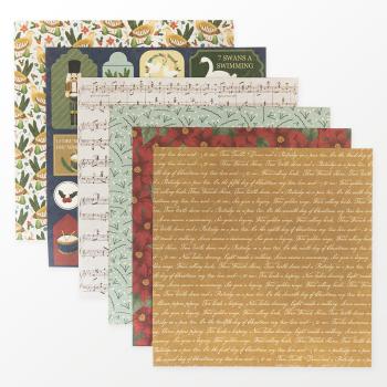 First Edition Paper Pad "Twelve Days of Christmas" 6"x6"