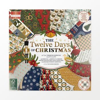 First Edition Scrapbook Album "Telve Days of Christmas " 12"x12"