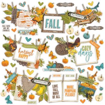 Simple Stories Vintage Country Harvest   Banner Sticker 