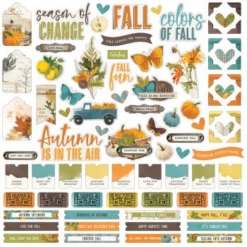 Simple Stories - Vintage Country Harvest  - Cardstock Sticker 