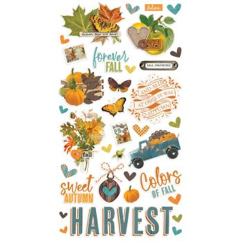 Simple Stories - Vintage Country Harvest - Chipboard Sticker 