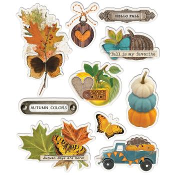 Simple Stories - Vintage Country Harvest  - Layered Stickers 
