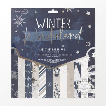 Dovecraft Paper Pack "Winter Wonderland" 12x12"