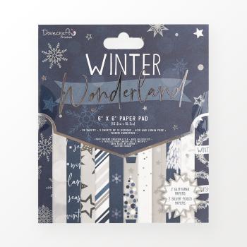 Dovecraft Paper Pack "Winter Wonderland" 6x6"