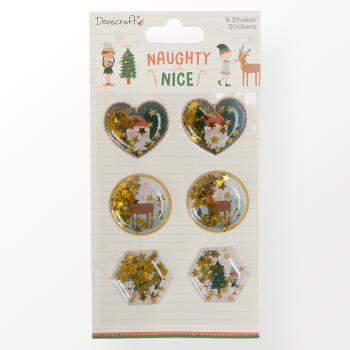 Dovecraft "Naughty or Nice Shaker Stickers" 