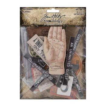Tim Holtz - Idea Ology" Halloween Baseboards" -Labels