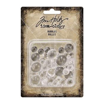 Tim Holtz - Idea Ology " Halloween Bubbles" - Glas- Halbperle