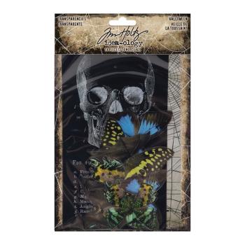 Tim Holtz - Idea Ology " Halloween Transparencies" - Ephemera