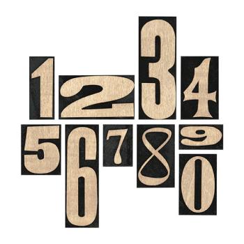 Tim Holtz - Idea Ology "Number Blocks" - Zahlen