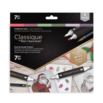 Spectrum Noir Triblend Marker  Traditional Christmas (7 Pcs)