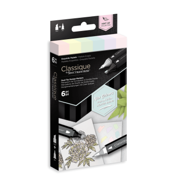 Spectrum Noir Classique Alkoholmarker 'Hint Of' Markers Exquisite Pastels (6 Pcs)