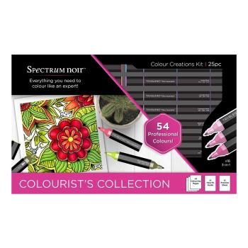 Spectrum Noir Triblend Marker Colour Creations Kit Colourist Collection (18 Pcs)