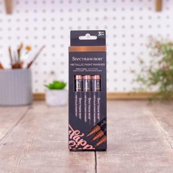 Spectrum Noir  Metallic Paint Markers "Molten Copper"