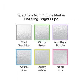 Spectrum Noir " Outline Markers Dazzling Brights"