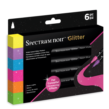 Spectrum Noir Spectrum Glitter Markers " Neon Lights"