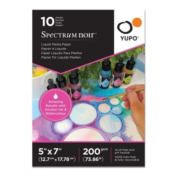 Spectrum Noir " Yupo Liquid Media Paper 5x7 Inch"
