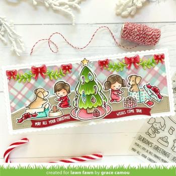 Lawn Fawn Craft Dies - Christmas Garland