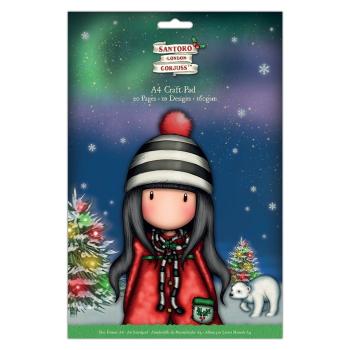 Craft Pad A4 "Christmas" - Santoro Gorjuss