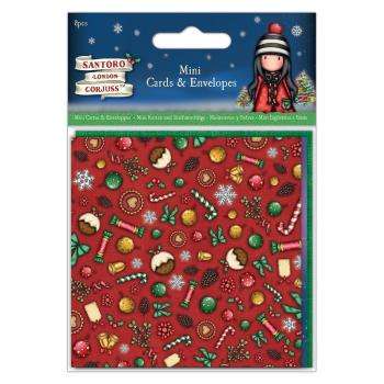 Gorjuss Santoro - "Christmas Mini Cards & Envelopes"