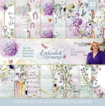 Crafters Companion - Enchanted Dreams - 6" Paper Pack
