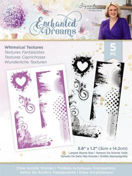 Crafters Companion - Enchanted Dreams Clear Stamps Whimsical Textures - Clear Stamps