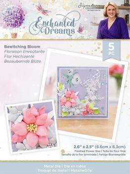 Crafters Companion -Enchanted Dreams Metal Die Bewitching Bloom - Stanze