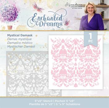 Crafters Companion -Enchanted Dreams - Stencil - Schablone