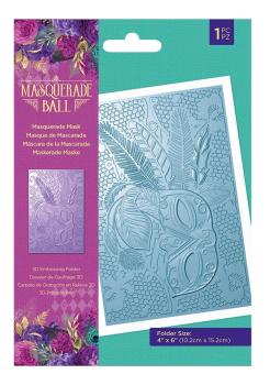 Crafters Companion - Masquerade Ball Masquerade Mask - Prägefolder