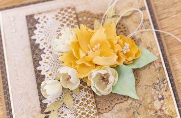 Crafters Companion - Flower Forming Foam Natural White