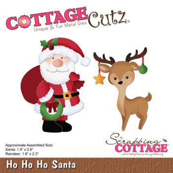 Scrapping Cottage Die - Ho Ho Ho Santa