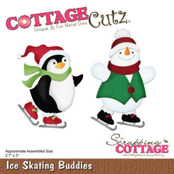Scrapping Cottage Die - Ice Skating Buddies