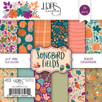 LDRS-Creative Songbird Fields  Paper Pack 6x6