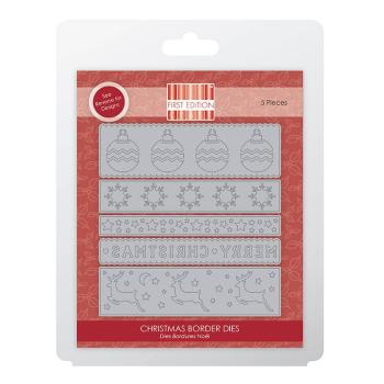 First Edition Die Set "Christmas Border"