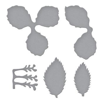 Spellbinders Die "Hibiscus Etched" Stanzschablone