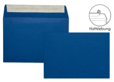 Briefumschlag DIN B6 120g/m² oF Haftklebung in blau