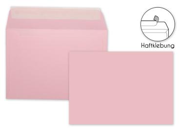 Briefumschlag DIN C5 120g/m² oF Haftklebung in rosa