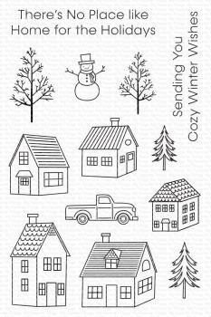 My Favorite Things Stempelset "Cozy Winter Wishes" Clear Stamp Set