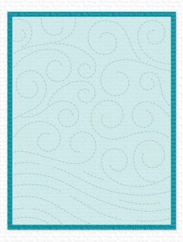 My Favorite Things Die-namics "Snow Swirls Cover-Up" | Stanzschablone | Stanze | Craft Die