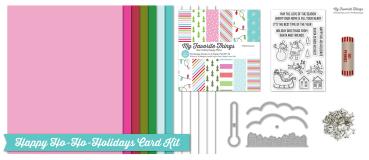 My Favorite Things "Happy Ho-Ho-Holidays" Card Kit - Karten Komplett Set | Stanzschablone | Stanze | Craft Die