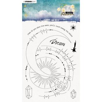 Studio Light - Clear Stamp Moon flower collection clear stamp Dream nr.136