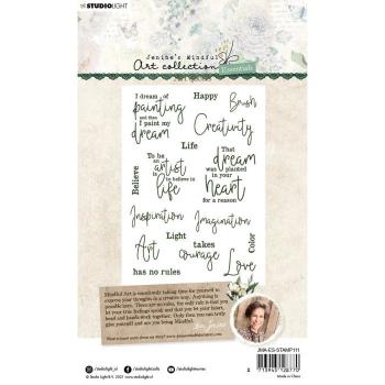Studio Light - Clear Stamp Essentials clear stamp Art quotes nr.111