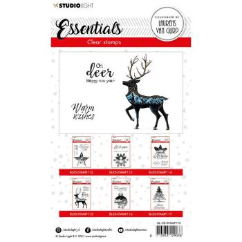 Studio Light - Clear Stamp Essentials silikonstempel Deer Nr.115