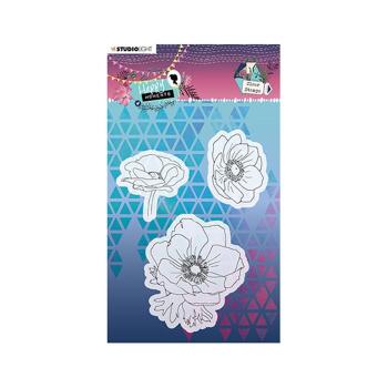 Studio Light - Clear Stamp Clear stamp A6 Happy moments nr.460
