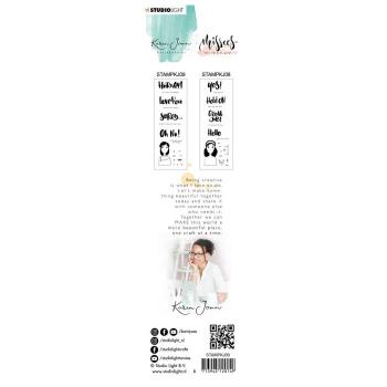 Studio Light - Clear Stamp Clear Stamp Karin Joan Missees collection English text nr.09